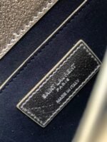 SUNSET SMALL CHAIN BAG IN SMOOTH LEATHER - Image 3