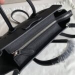 Celine Nano Luggage Tote Bag Replica in Black - Image 3