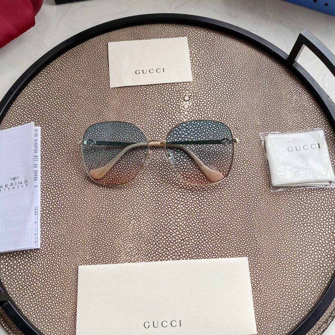 C99F942C-C8AF-D8D9-1D82-D87FE4CF2621.jpg Gucci – GG0724S Gold - Image 1