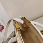 White Prada Mini Galleria Bag Fake - Image 9