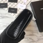 MONOGRAM CHAIN WALLET IN CROCODILE EMBOSSED SHINY LEATHER - Image 8