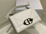 Dior 30 Montaigne Chain Bag with Handle Replica in White Lambskin - Image 5