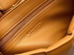 Faux Bottega Veneta Small Padded Cassette Bag Camel - Image 4