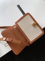 Replica Saint Laurent Le Carre Satchel Bag Beige - Image 9