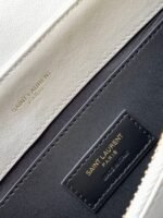 Replica Saint Laurent LouLou Small Chain Bag White - Image 8
