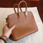 Brown Hermes Birkin 25cm AAAAA Quality Counterfeit - Image 6