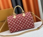 Louis Vuitton Speedy P9 Bandouliere 30 Bag In Red - Image 4