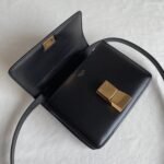 Top Quality Imitation Celine Classic Box Small Bag In Black - Image 2