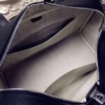 Black Designer Replica Hermes Victoria II 35cm Bag - Image 7