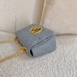 Dior Caro Small Bag Fake in Cloud Blue - Image 7