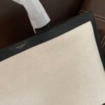 SHOPPING TAG IN CANVAS AND LEATHER - Image 5