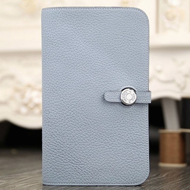 CBFA17C8-B651-58EA-7EFD-639632737A80.jpg Blue lin best replica Hermes Dogon combine wallet - Image 1