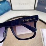 Gucci acetate sunglasses with logo - Image 4