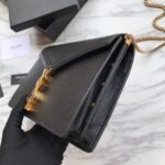 CASSANDRA MONOGRAM CLASP BAG IN OSTRICH - Image 9