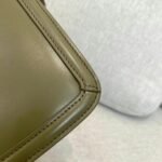 Fake Saint Laurent Medium Solferino Bag Khaki Green Calfskin - Image 10