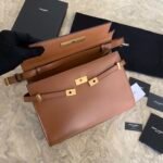 MANHATTAN MEDIUM SHOPPING BAG IN BOX SAINT LAURENT LEATHER - Image 7