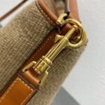 Top Quality Fake Celine Bucket 16 Bag In Textile with Celine Logo - Image 10