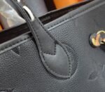 Louis Vuitton Monogram Empreinte Wild At Heart Neverfull MM Tote In Black - Image 8