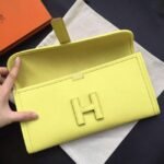 Soufre knockoff Hermes Jige Elan clutch bag - Image 7