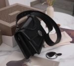 Fake Bvlgari Serpenti Forever Medium Crossbody Bag with Chain Noir - Image 2