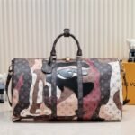 LV J Hope X Keepall 55 Brown In Two Eyes Patches