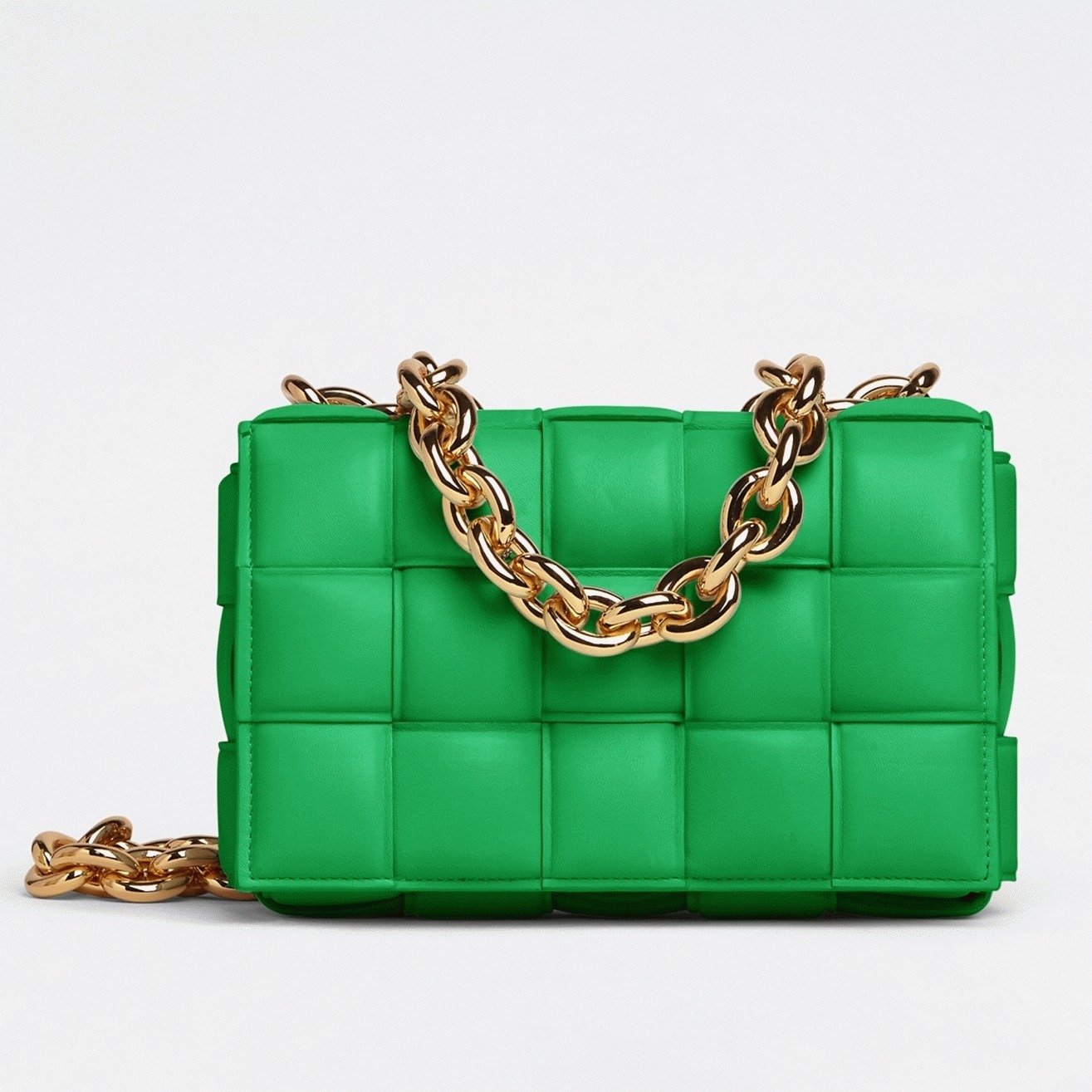 CD5D931C-0A07-BC1D-68F4-0EF3D4EC65DB.jpg Top Quality Fake Bottega Veneta Chain Cassette Bag In Parakeet - Image 1