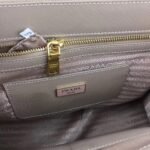 Prada Galleria Large Bag Fake in Grey - Image 4