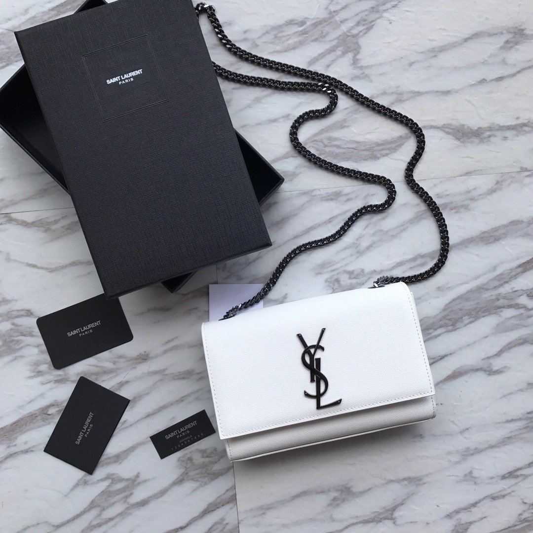 CD6BE6AE-BB5F-182D-2A69-5802562C15B2.jpg MONOGRAM CHAIN WALLET IN CROCODILE EMBOSSED SHINY LEATHER - Image 1