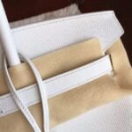 White High Quality Replica Hermes Birkin 35cm Purse - Image 8