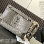NIKI MEDIUM CHAIN BAG IN SUEDE
