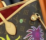 Louis Vuitton X YK Monogram Canvas Neverfull MM Tote With Faces Print - Image 9