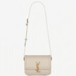 Replica Saint Laurent Small Solferino Bag White Calfskin