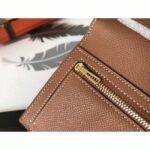 Brown Epsom Fake Hermes Bearn Wallet - Image 4