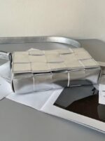 Top Quality Knockoff Bottega Veneta Cassette Bag In Silver - Image 4