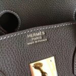 Etoupe Replica Luxury Hermes Birkin 40cm Large Bag - Image 2