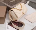 Knockoff Bvlgari Serpenti Cabochon Medium Bag White Calfskin - Image 3