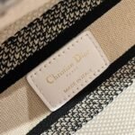 Dior Lady D-Lite Medium Bag Imitation in White Jardin d Hiver Embroidery - Image 8