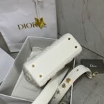 Dior Small Lady Dior My ABCDior Bag Faux in White - Image 6