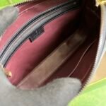 Crocodile shoulder bag with Double G - Image 5