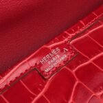 Red fake Hermes Jige Elan 29 clutch bag - Image 2