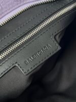 Knockoff Balenciaga Le City Small Bag Lilas Arena Lambskin - Image 6