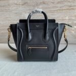Celine Nano Luggage Tote Bag Replica in Black - Image 10