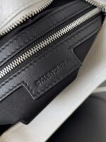Knockoff Balenciaga Le City Small Bag White Arena Lambskin - Image 5
