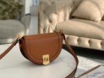 Top Quality Fake Fendi Moonlight Saddle Bag In Brown Calfskin - Image 4