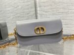 Dior 30 Montaigne Avenue Bag Replica in Grey Box Calfskin - Image 2