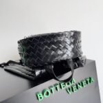 Replica Bottega Veneta Medium Backpack Black - Image 3