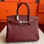 Bordeaux Hermes Birkin 35cm Replica Designer-Inspired Bag