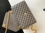 Fake Saint Laurent Envelope Medium Bag Grey - Image 4