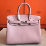 Hermes Birkin 25cm Knockoff in Rose Dragee