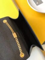 KATE SMALL CHAIN BAG IN GRAIN DE POUDRE EMBOSSED LEATHER - Image 5